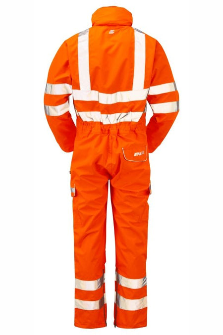 Pulsar Protect HV Orange Waterproof Coverall - Ready Set SuppliedPulsar Protect HV Orange Waterproof CoverallRegular LegRSS-PUL-0108