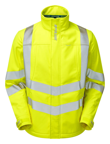 Pulsar Protect HV Yellow Interactive Softshell Jacket - Ready Set SuppliedPulsar Protect HV Yellow Interactive Softshell JacketSRSS-PUL-0087