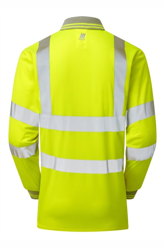 Pulsar Protect HV Yellow LS Polo Shirt - Ready Set SuppliedPulsar Protect HV Yellow LS Polo ShirtSRSS-PUL-0079