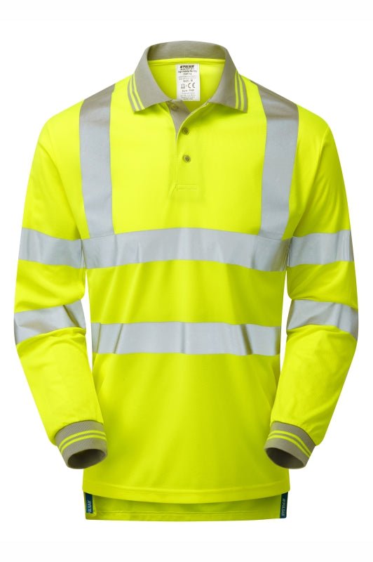 Pulsar Protect HV Yellow LS Polo Shirt - Ready Set SuppliedPulsar Protect HV Yellow LS Polo ShirtSRSS-PUL-0079