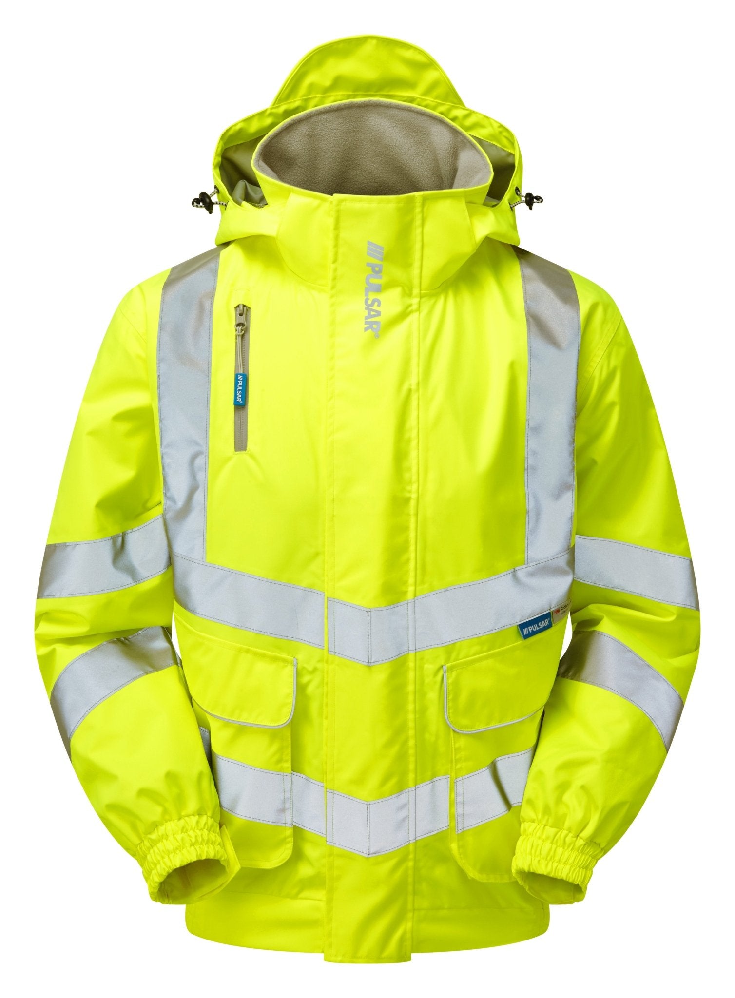 Pulsar Protect HV Yellow Mesh Lined Bomber Jacket - Ready Set SuppliedPulsar Protect HV Yellow Mesh Lined Bomber JacketSRSS-PUL-0086