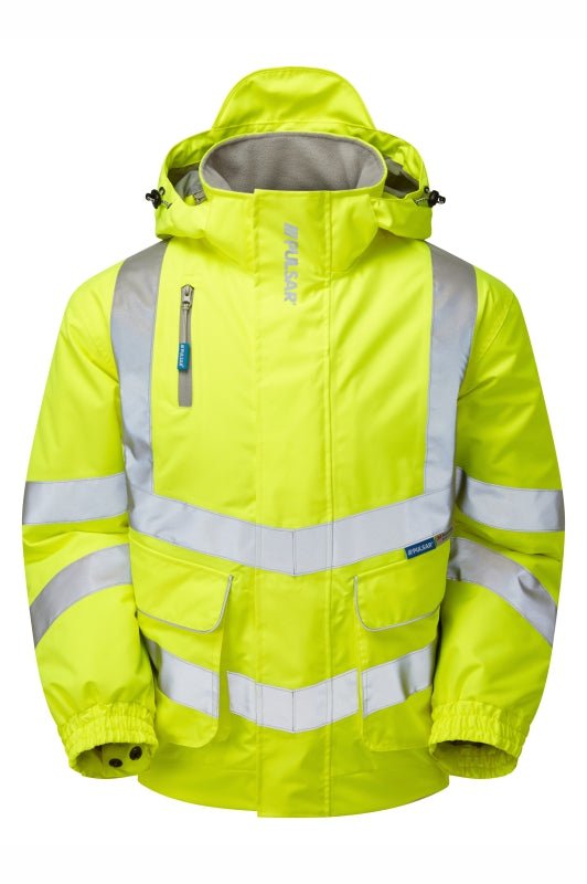 Pulsar Protect HV Yellow Padded Bomber Jacket - Ready Set SuppliedPulsar Protect HV Yellow Padded Bomber JacketMRSS-PUL-0070