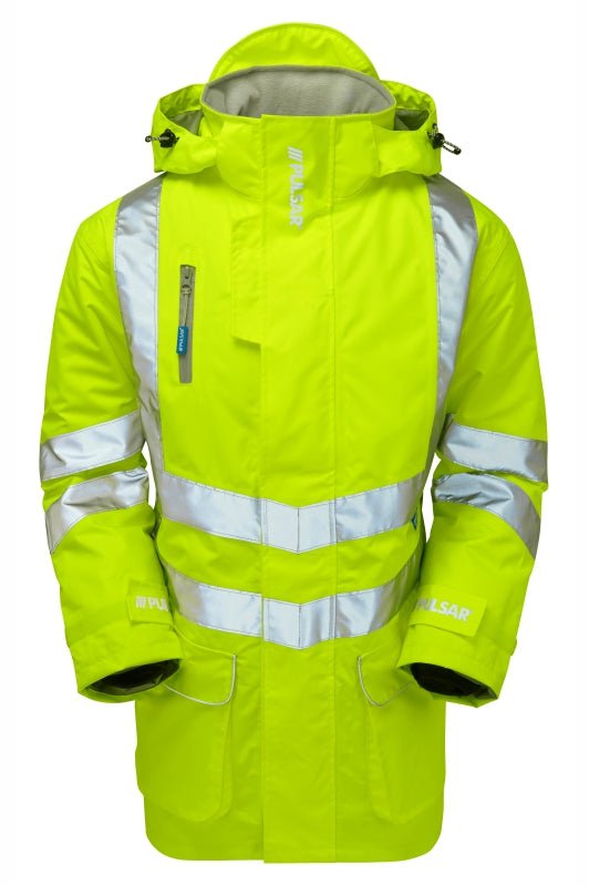 Pulsar Protect HV Yellow Padded Storm Coat - Ready Set SuppliedPulsar Protect HV Yellow Padded Storm Coat2XLRSS-PUL-0069