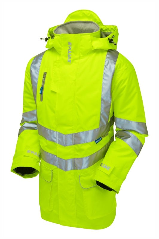 Pulsar Protect HV Yellow Padded Storm Coat - Ready Set SuppliedPulsar Protect HV Yellow Padded Storm Coat2XLRSS-PUL-0069