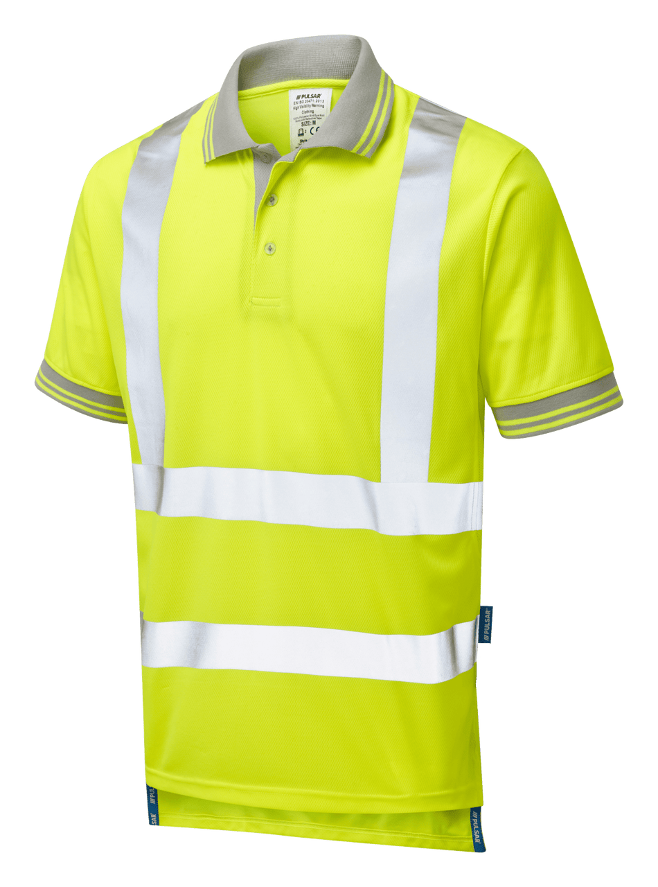 PULSAR® PROTECT HV Yellow Polo Shirt - Ready Set SuppliedPULSAR® PROTECT HV Yellow Polo ShirtSmallP175 - YEL