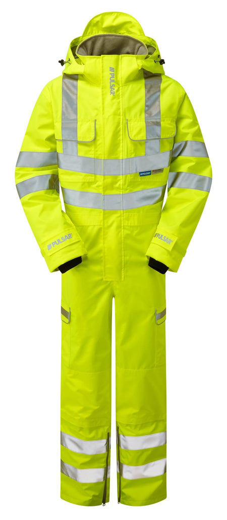 Pulsar Protect HV Yellow Waterproof Coverall - Ready Set SuppliedPulsar Protect HV Yellow Waterproof CoverallMRSS-PUL-0085