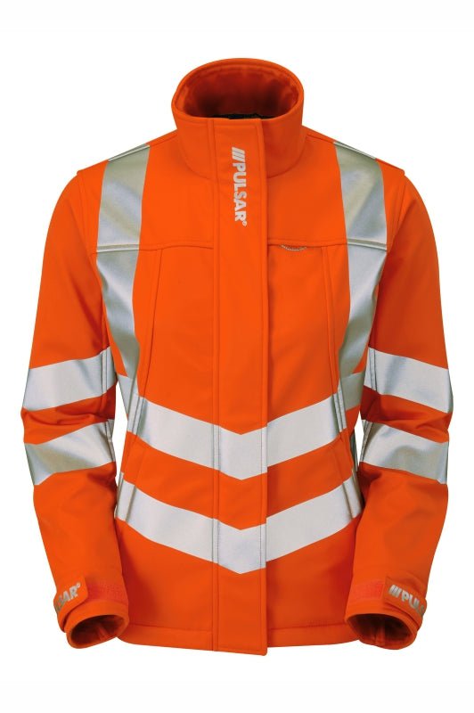 Pulsar Protect Women's HV Orange Softshell - Ready Set SuppliedPulsar Protect Women's HV Orange Softshell16RSS-PUL-0117