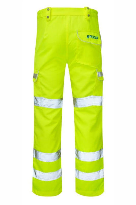 Pulsar Protect Women's HV Yellow Combat Trouser - Ready Set SuppliedPulsar Protect Women's HV Yellow Combat TrouserShort LegRSS-PUL-0074