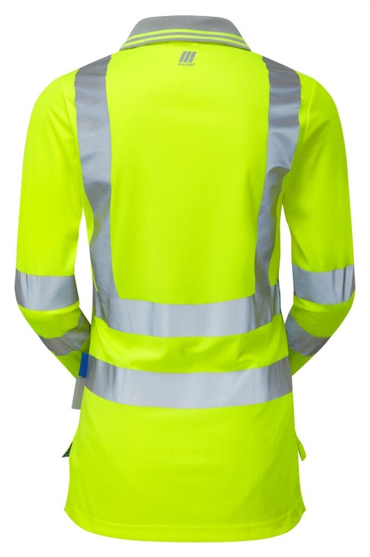 Pulsar Protect Women's HV Yellow LS Polo Shirt - Ready Set SuppliedPulsar Protect Women's HV Yellow LS Polo Shirt8RSS-PUL-0090