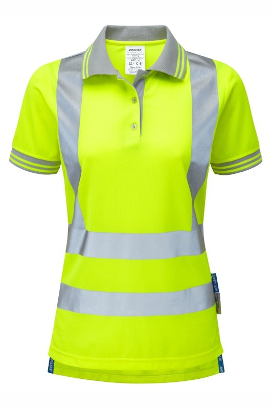 Pulsar Protect Women's HV Yellow Polo Shirt - Ready Set SuppliedPulsar Protect Women's HV Yellow Polo Shirt8RSS-PUL-0089