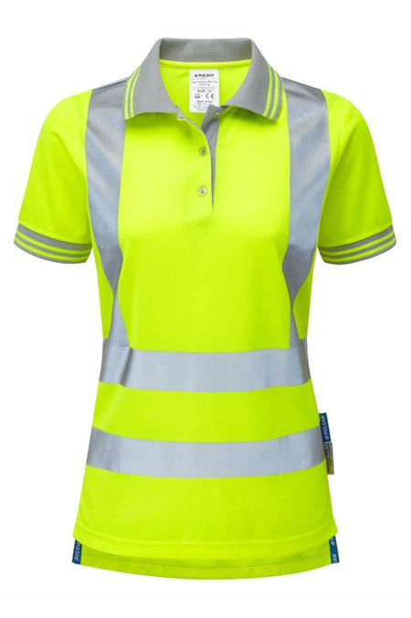 Pulsar Protect Women's HV Yellow Polo Shirt - Ready Set SuppliedPulsar Protect Women's HV Yellow Polo Shirt8RSS-PUL-0089