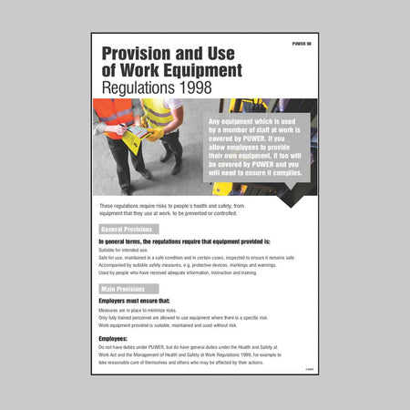 Puwer Guidance Poster 400 x 600mm Rigid Plastic - Ready Set SuppliedPuwer Guidance Poster 400 x 600mm Rigid Plastic58990