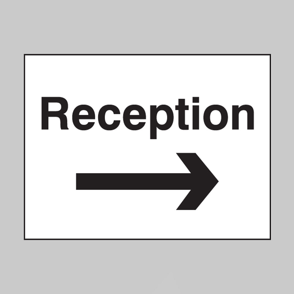 Reception Arrow Right Sign - Ready Set SuppliedReception Arrow Right Sign17596K