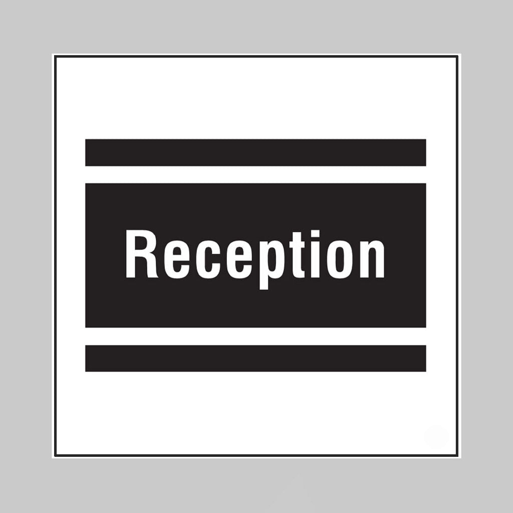 Reception, Builder Signs 400 x 400mm - Ready Set SuppliedReception, Builder Signs 400 x 400mm55706