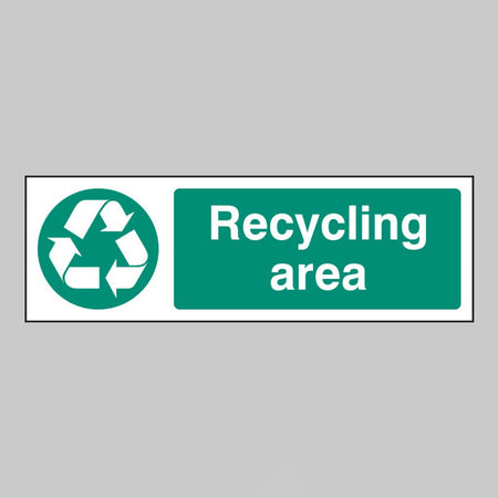 Recycling Area Sign - Ready Set SuppliedRecycling Area Sign16611M