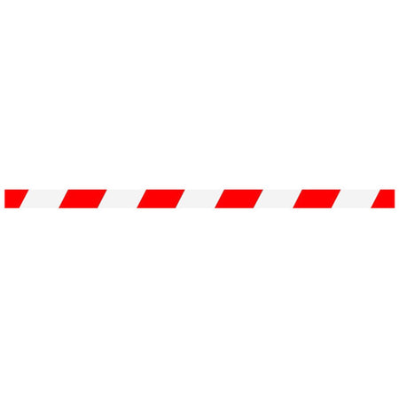 Red/White Floor Graphic Strip 1000 x 50mm - Ready Set SuppliedRed/White Floor Graphic Strip 1000 x 50mm58616
