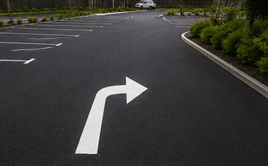Right turn Arrow Thermoplastic Road marking - Ready Set SuppliedRight turn Arrow Thermoplastic Road marking1000mm x 250mm