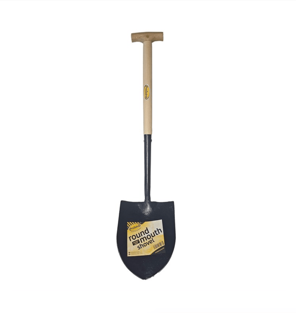 ROUND MOUTH SHOVEL - WOODEN HANDLE - Ready Set SuppliedROUND MOUTH SHOVEL - WOODEN HANDLE100