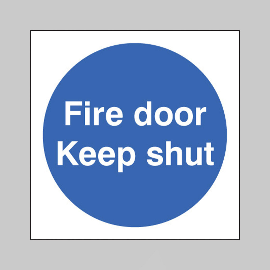 Fire door keep shut