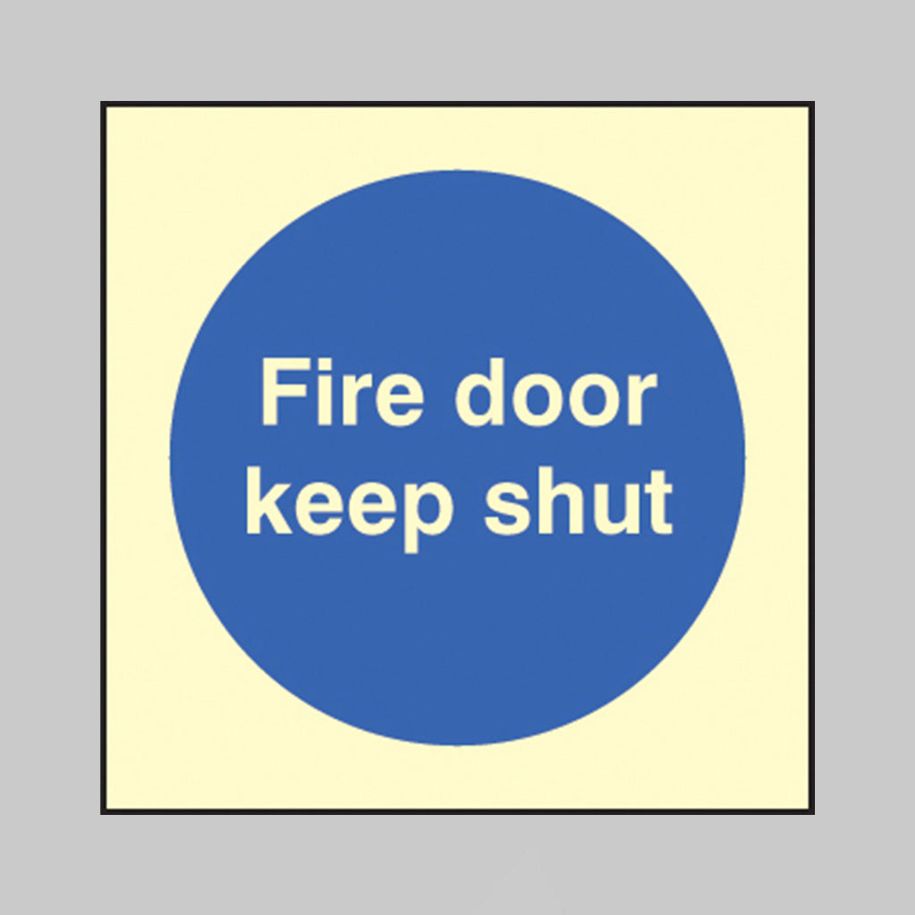 Fire door keep shut