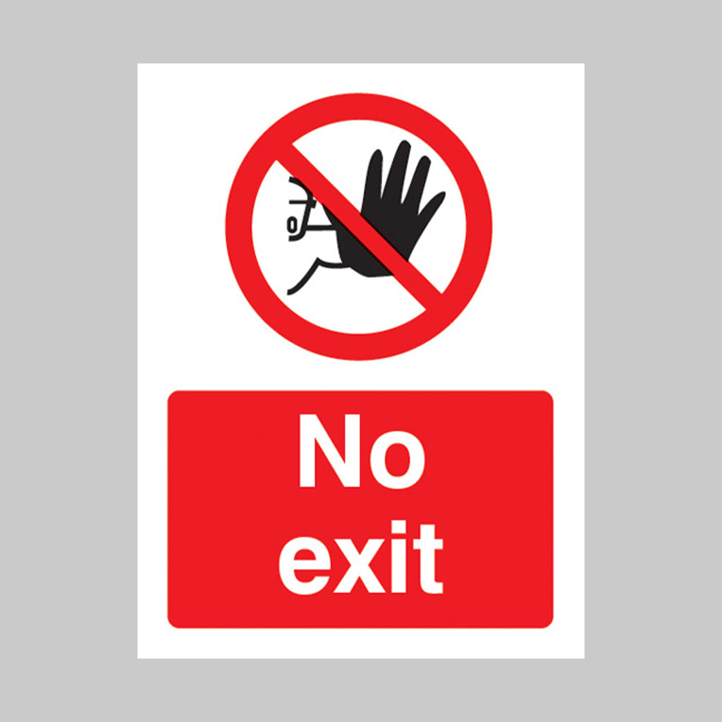 No exit