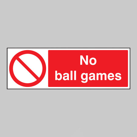 No ball games