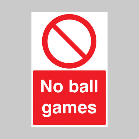 No ball games