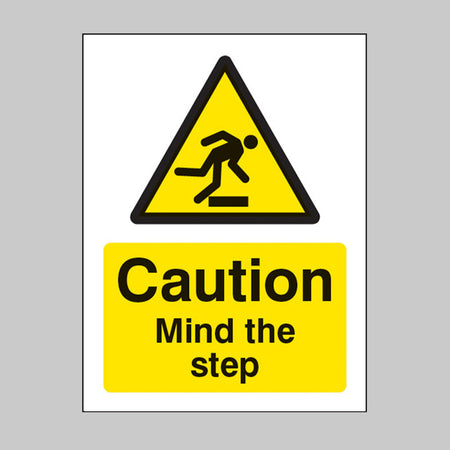 Caution mind the step