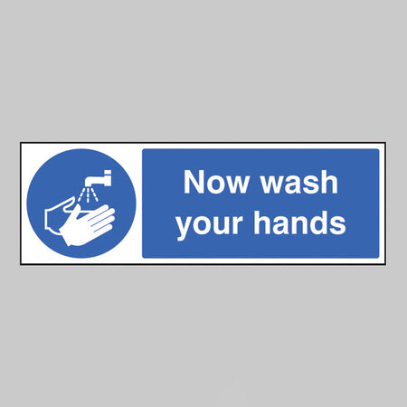 Now wash your hands