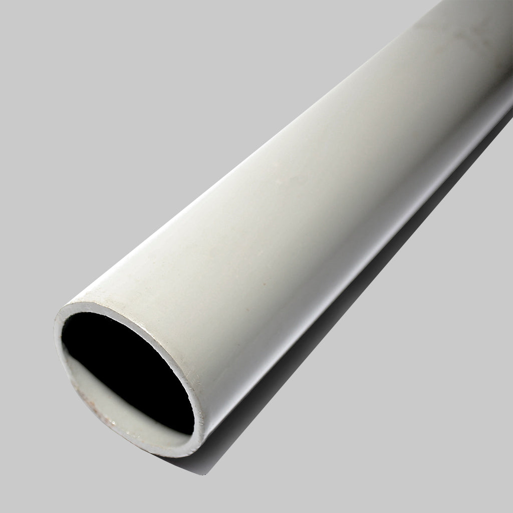 Grey galvanised steel pole powdercoated 2.5mtr x 76mm