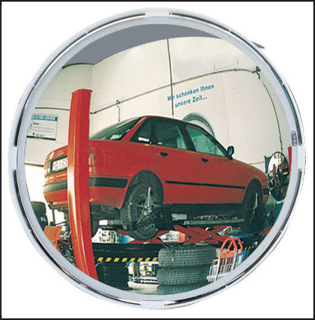 Multi-purpose safety mirror 600mm diameter viewing distance 11m