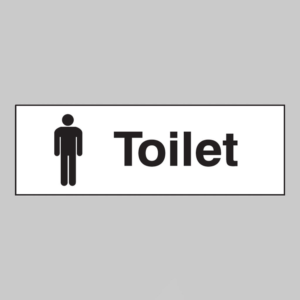Toilet (with male symbol)