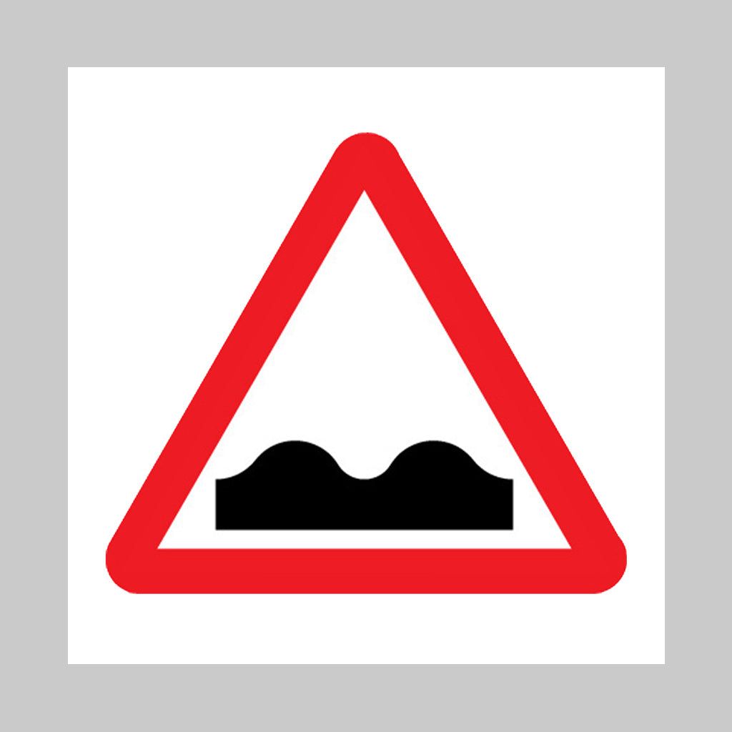 Uneven road