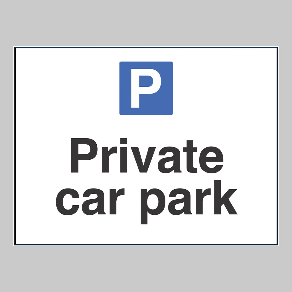 Private car park