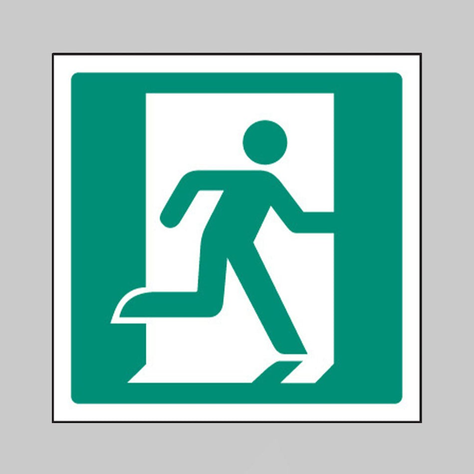 Running Man Right Sign - Ready Set SuppliedRunning Man Right SignRigid Plastic12040C