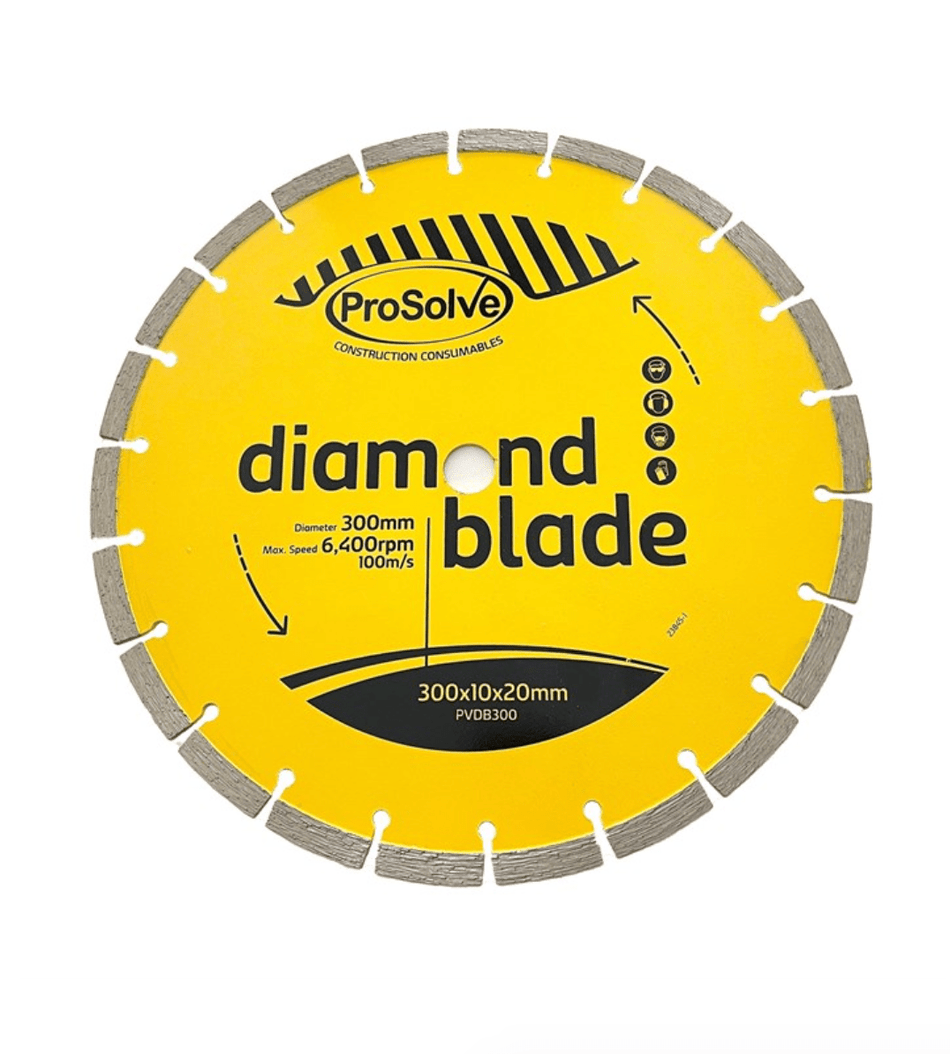 SEGMENTED DIAMOND BLADE 300MM BY 20MM BORE - Ready Set SuppliedSEGMENTED DIAMOND BLADE 300MM BY 20MM BORE