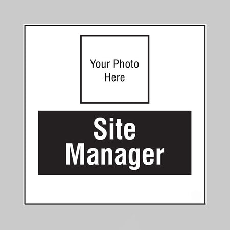 Site Manager, Your Photo Here Builder Signs 400 x 400mm - Ready Set SuppliedSite Manager, Your Photo Here Builder Signs 400 x 400mm55700