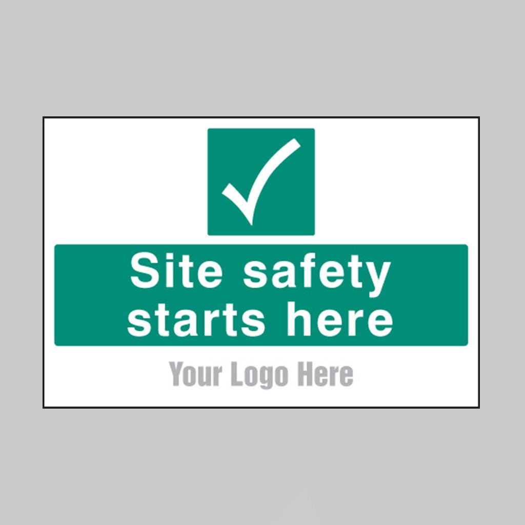 Site Safety Starts Here, Builder Signs 600 x 400mm - Ready Set SuppliedSite Safety Starts Here, Builder Signs 600 x 400mm55781