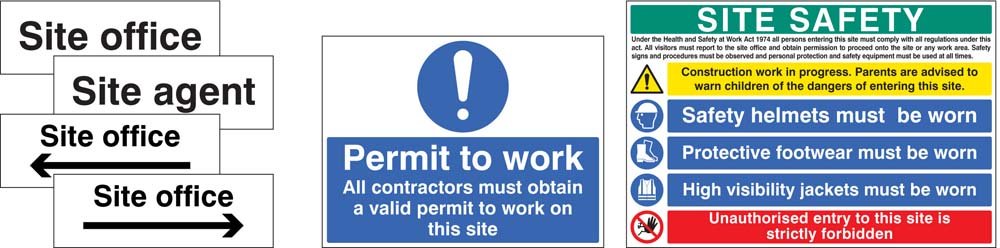 Site Starter Pack 3 (Pack of 7 Signs) - Ready Set SuppliedSite Starter Pack 3 (Pack of 7 Signs)56392
