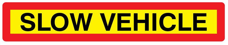 Slow Vehicle Panel 1265 x 225mm Reflective Aluminium - Ready Set SuppliedSlow Vehicle Panel 1265 x 225mm Reflective Aluminium57142