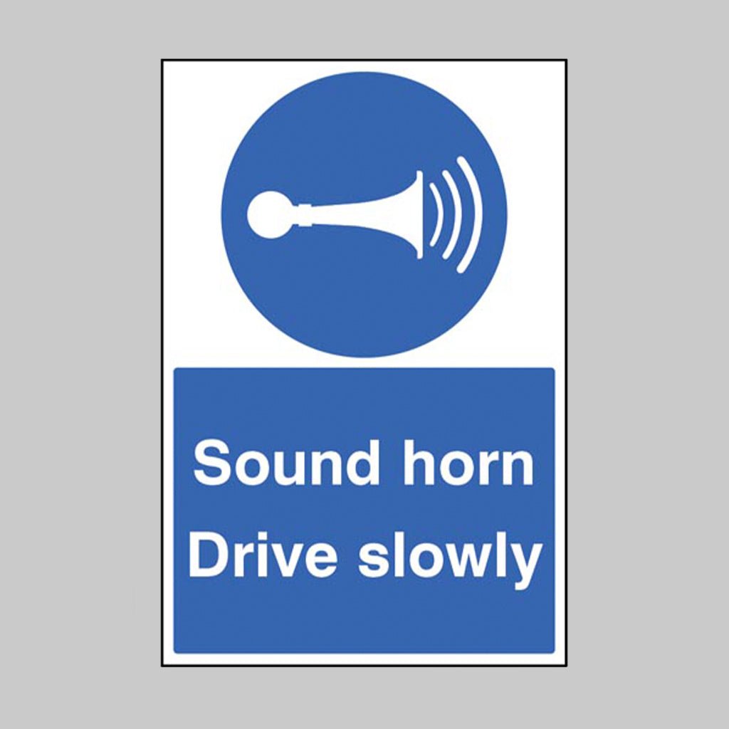 Sound Horn Drive Slowly Floor Graphic 400 x 600mm - Ready Set SuppliedSound Horn Drive Slowly Floor Graphic 400 x 600mm58736