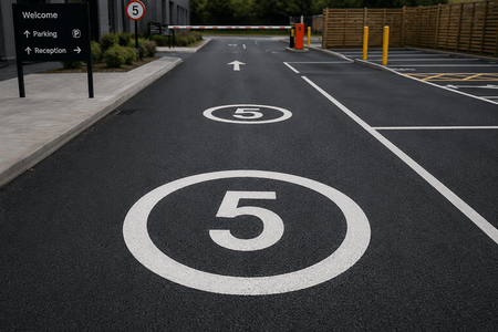 Speed Roundel 5mph - Ready Set SuppliedSpeed Roundel 5mph600mm x 600mm