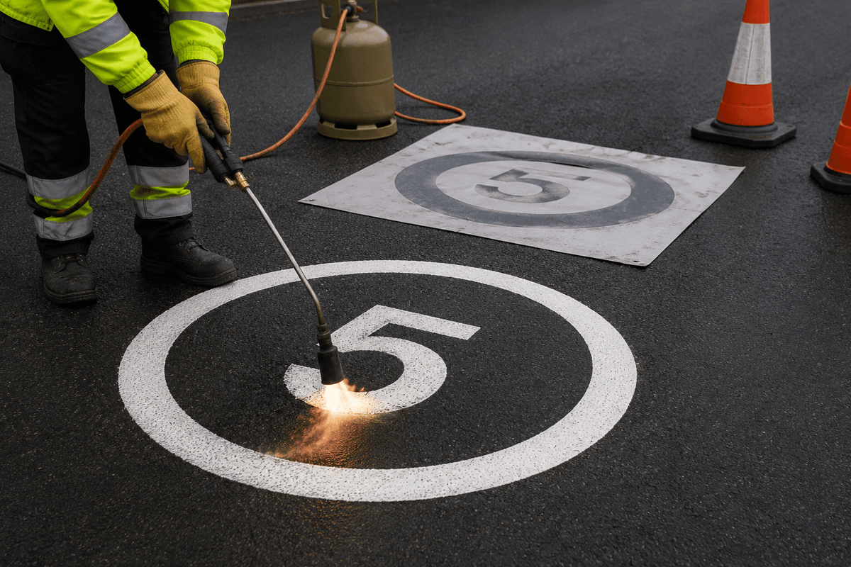 Speed Roundel 5mph - Ready Set SuppliedSpeed Roundel 5mph600mm x 600mm