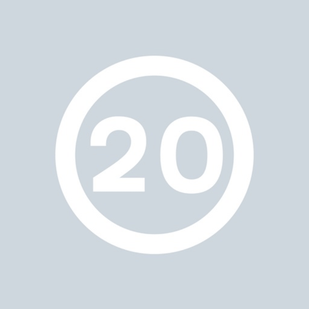 Speed Roundel White - 20 - Ready Set SuppliedSpeed Roundel White - 20100
