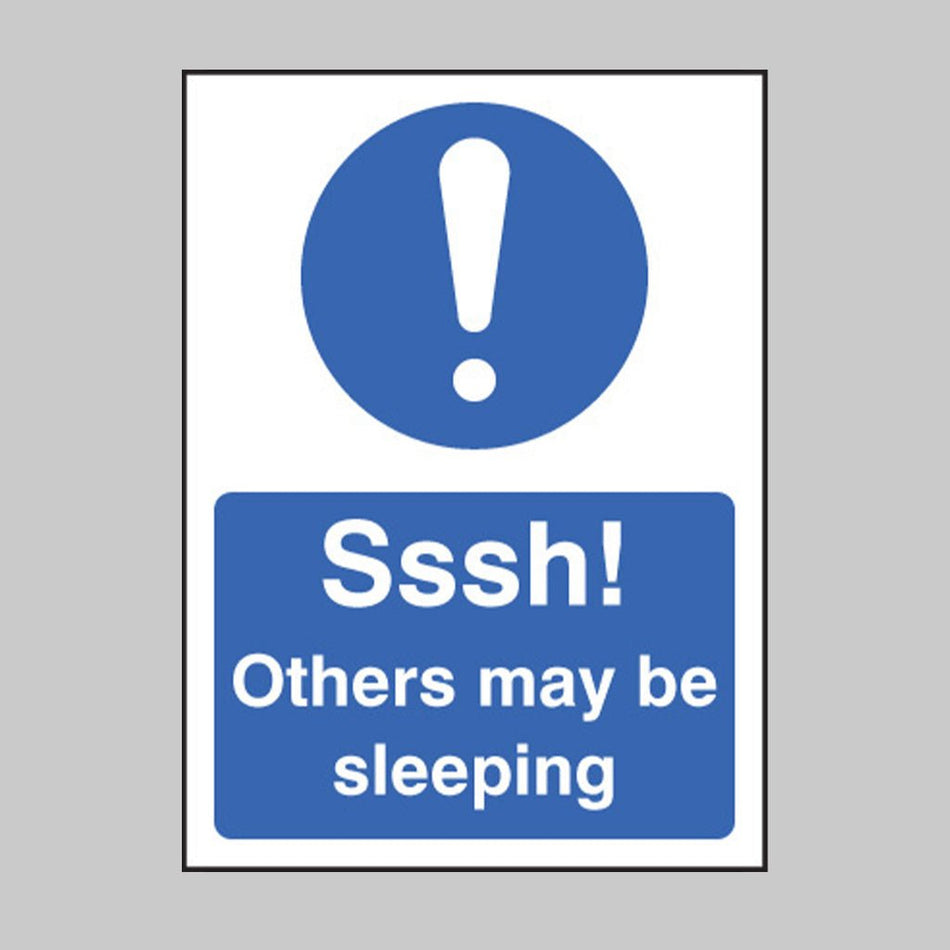 Sssh Others May Be Sleeping Sign - Ready Set SuppliedSssh Others May Be Sleeping Sign27621A