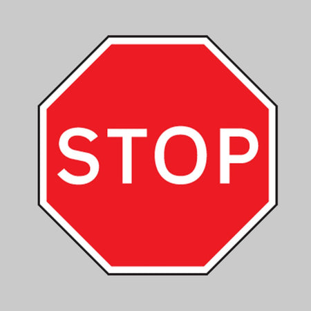 Stop Class RA1 750mm Octagon With Channelling Sign - Ready Set SuppliedStop Class RA1 750mm Octagon With Channelling Sign57824