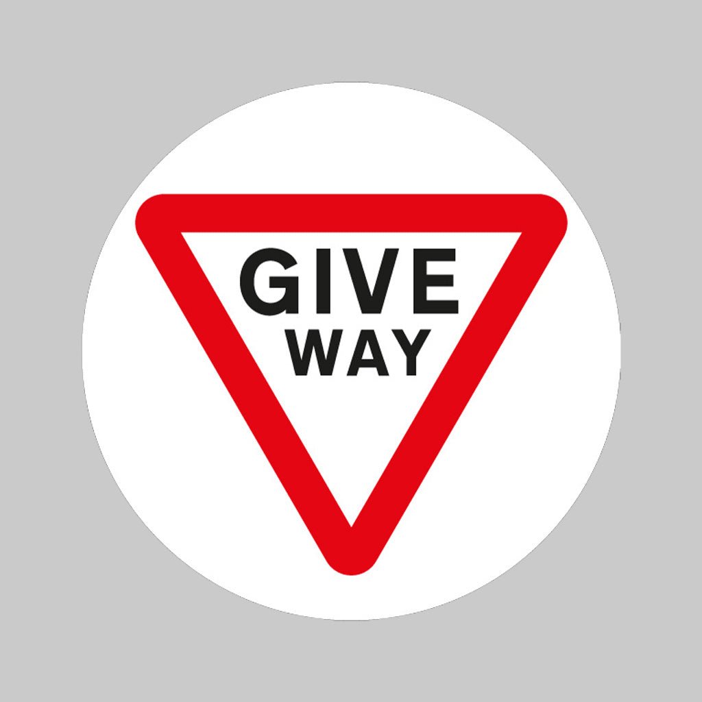 Stop Give Way Floor Graphic 400mm Dia - Ready Set SuppliedStop Give Way Floor Graphic 400mm Dia58788