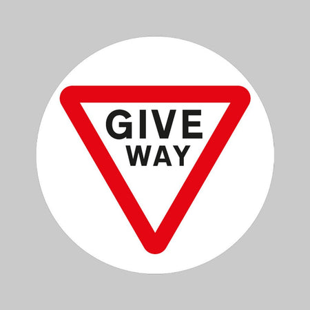 Stop Give Way Floor Graphic 400mm Dia - Ready Set SuppliedStop Give Way Floor Graphic 400mm Dia58788