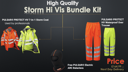 Storm Hi Vis Bundle Kit - Ready Set SuppliedStorm Hi Vis Bundle KitYellowShort Leg