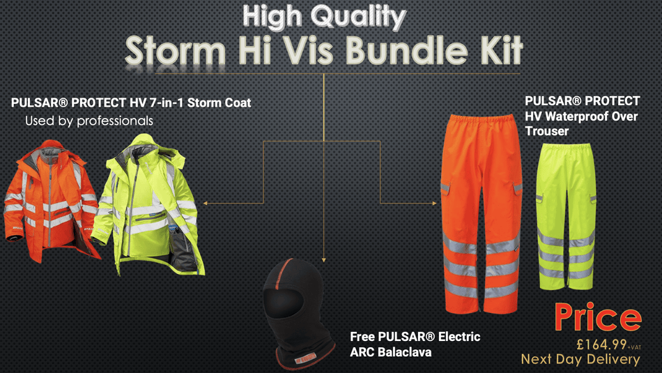 Storm Hi Vis Bundle Kit - Ready Set SuppliedStorm Hi Vis Bundle KitYellowShort Leg